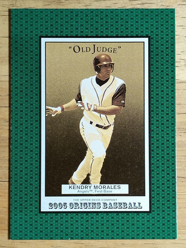 2005 Origins Old Judge #244 Kendry Morales YS RC