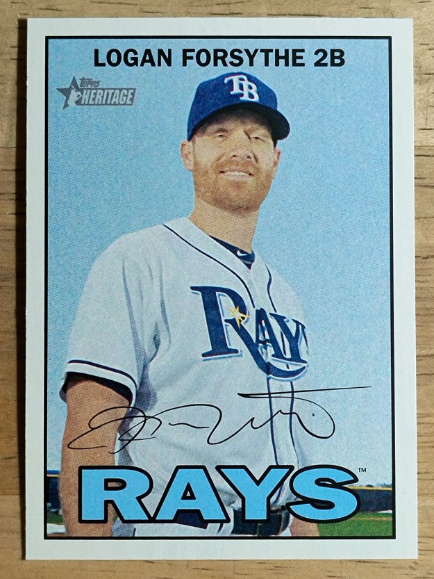 2016 Topps Heritage #2 Logan Forsythe
