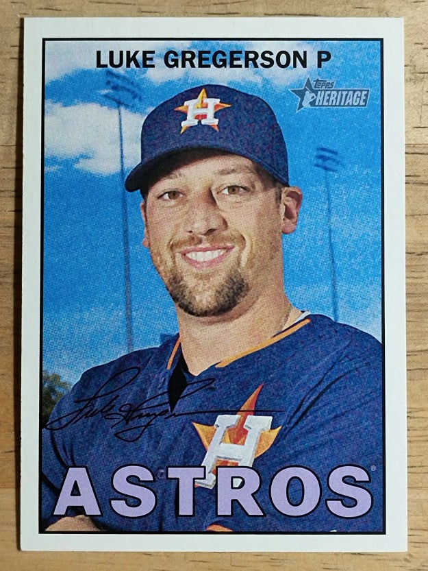 2016 Topps Heritage #18 Luke Gregerson