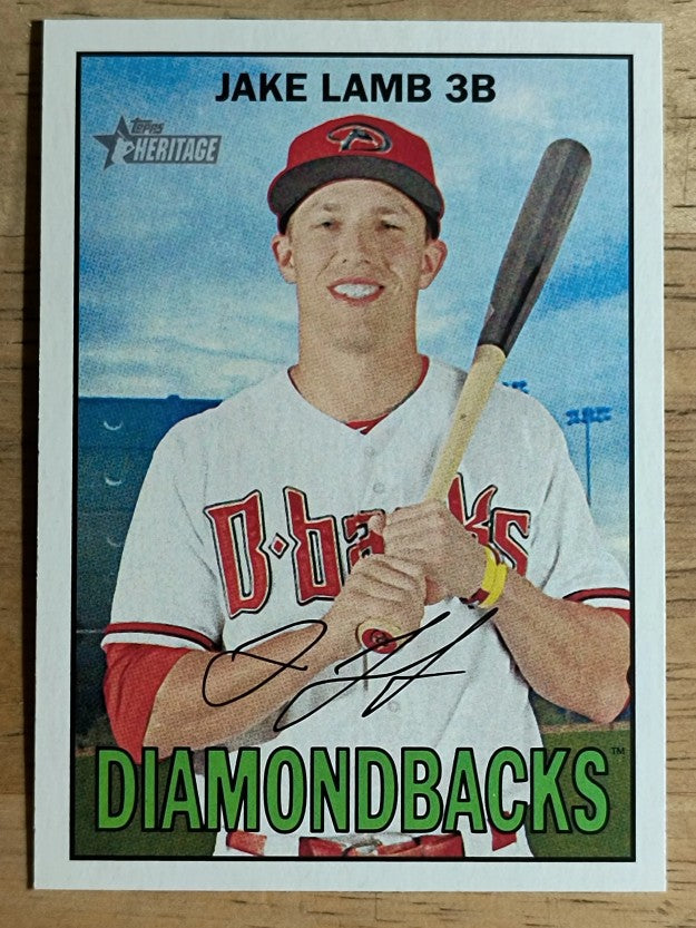 2016 Topps Heritage #39 Jake Lamb