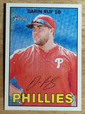 2016 Topps Heritage #47 Darin Ruf