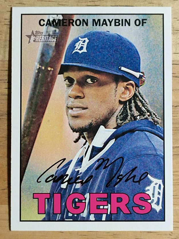 2016 Topps Heritage #53 Cameron Maybin