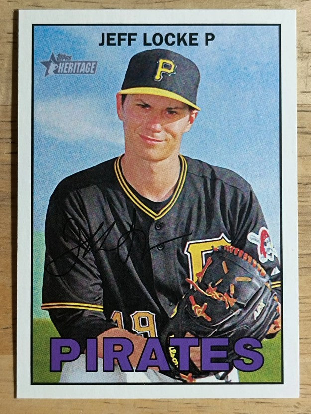 2016 Topps Heritage #55 Jeff Locke