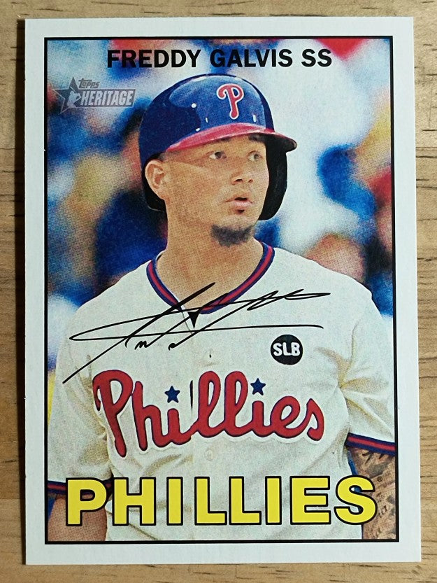 2016 Topps Heritage #69 Freddy Galvis