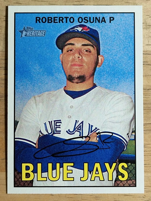 2016 Topps Heritage #99 Roberto Osuna