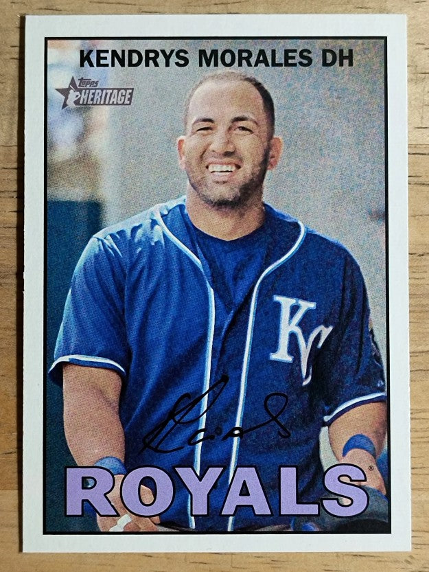 2016 Topps Heritage #105 Kendrys Morales