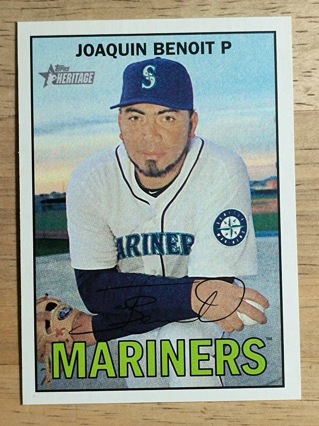 2016 Topps Heritage #119 Joaquin Benoit