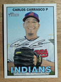 2016 Topps Heritage #121 Carlos Carrasco