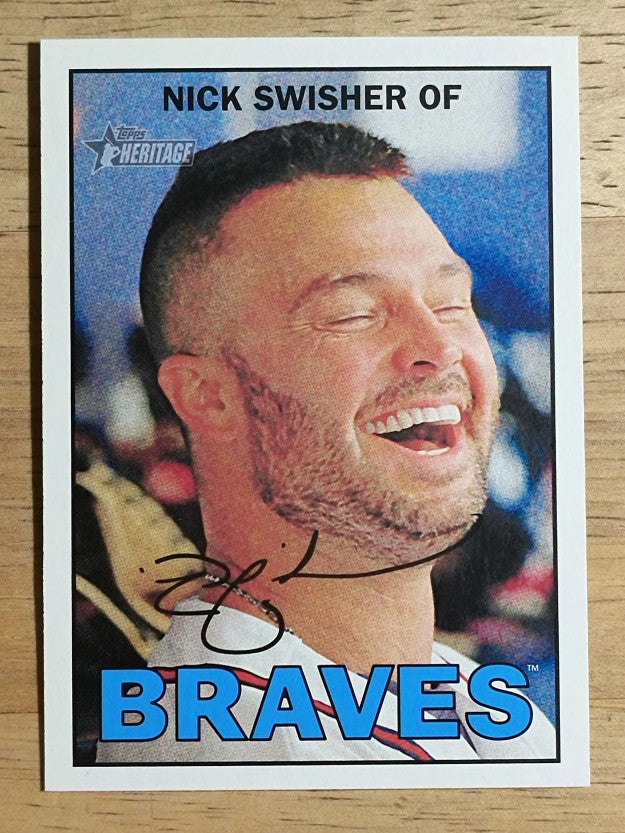 2016 Topps Heritage #135 Nick Swisher