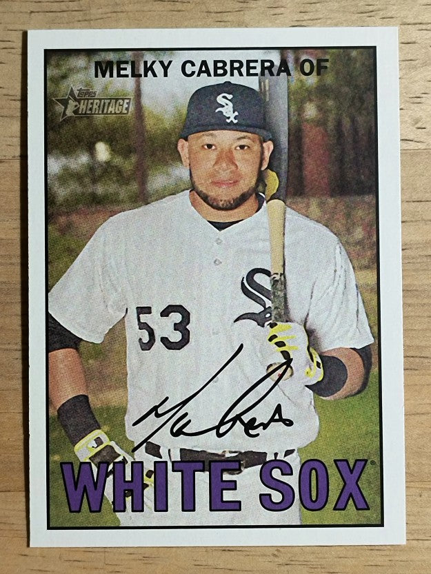 2016 Topps Heritage #142 Melky Cabrera