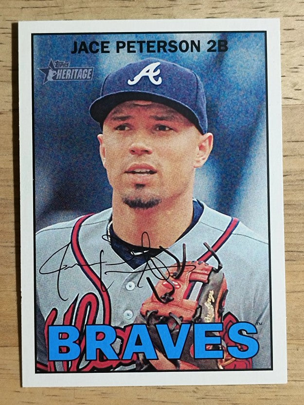 2016 Topps Heritage #147 Jace Peterson