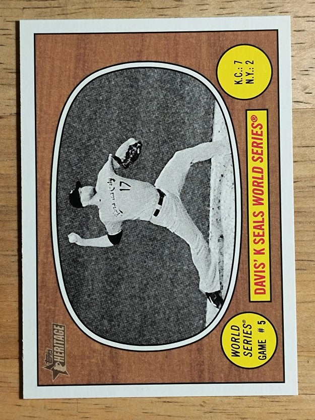 2016 Topps Heritage #154A Wade Davis