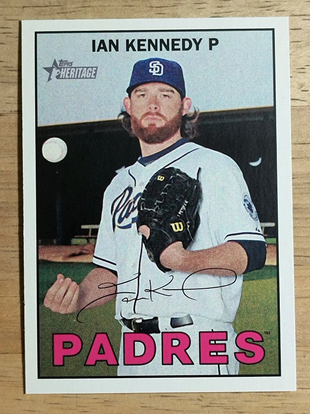 2016 Topps Heritage #229 Ian Kennedy