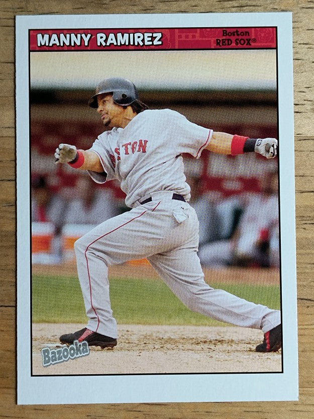 2006 Bazooka #6 Manny Ramirez