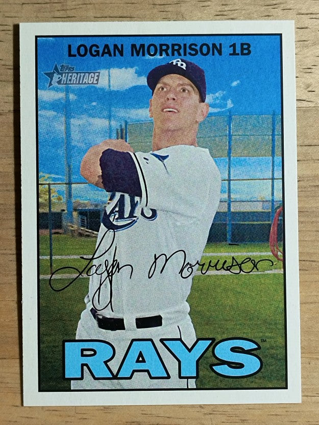 2016 Topps Heritage #246 Logan Morrison