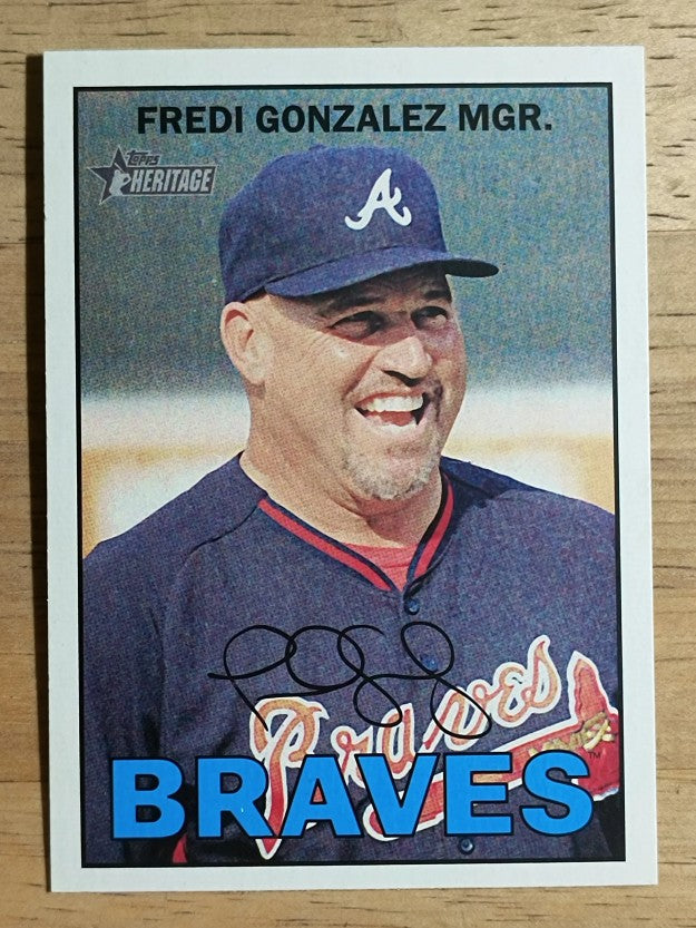 2016 Topps Heritage #268 Fredi Gonzalez MG