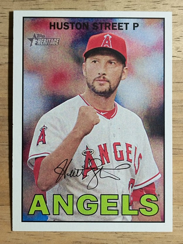 2016 Topps Heritage #283 Huston Street