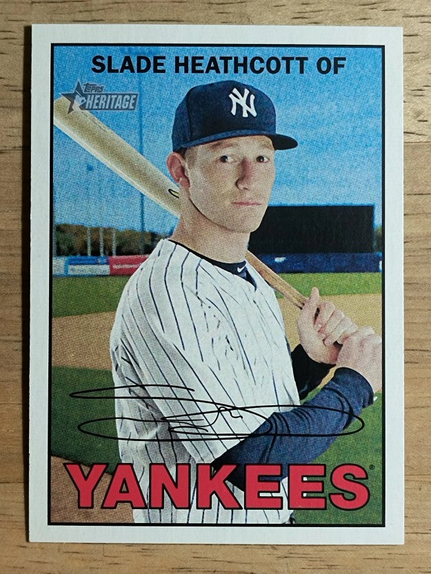 2016 Topps Heritage #288 Slade Heathcott
