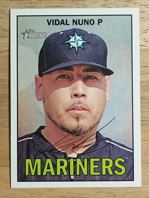 2016 Topps Heritage #312 Vidal Nuno