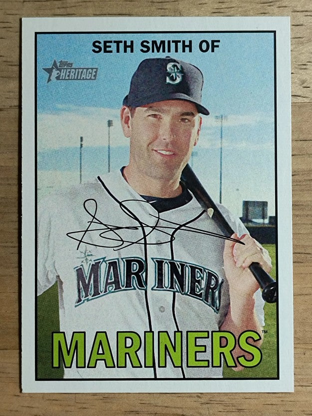 2016 Topps Heritage #313 Seth Smith