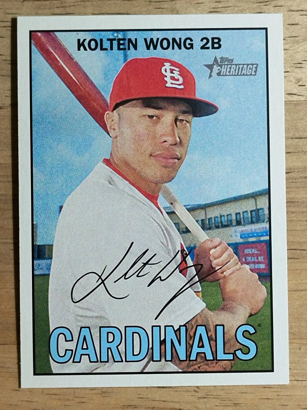 2016 Topps Heritage #315 Kolten Wong