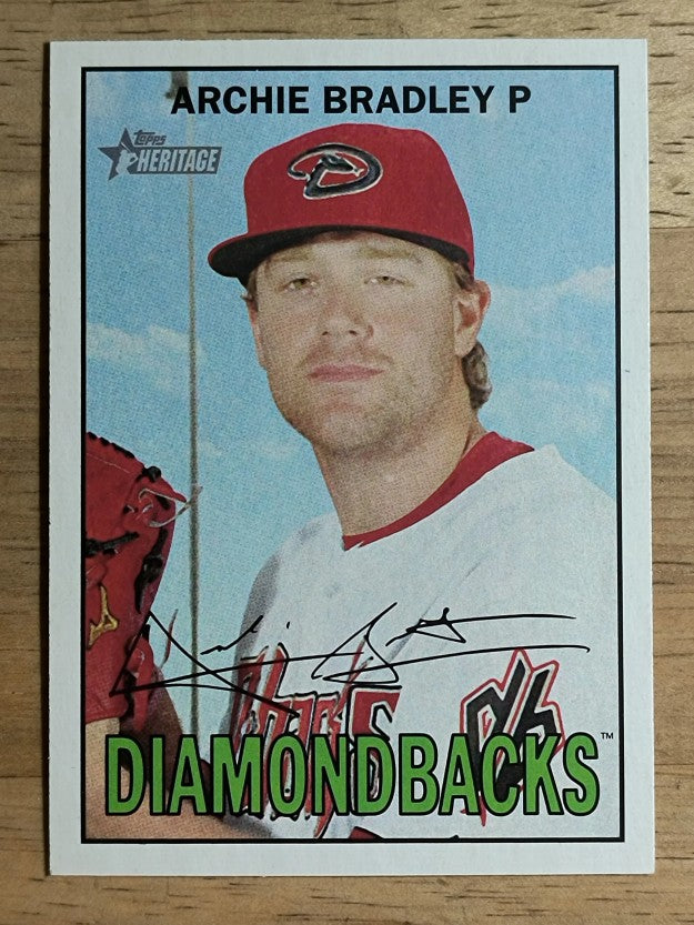 2016 Topps Heritage #319 Archie Bradley