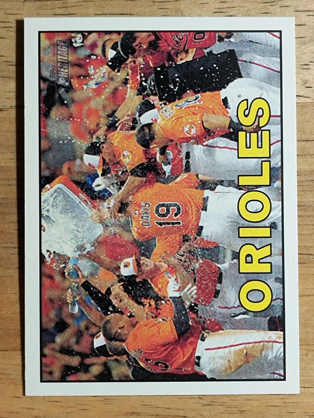 2016 Topps Heritage #341 Baltimore Orioles