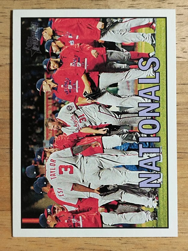 2016 Topps Heritage #360 Washington Nationals