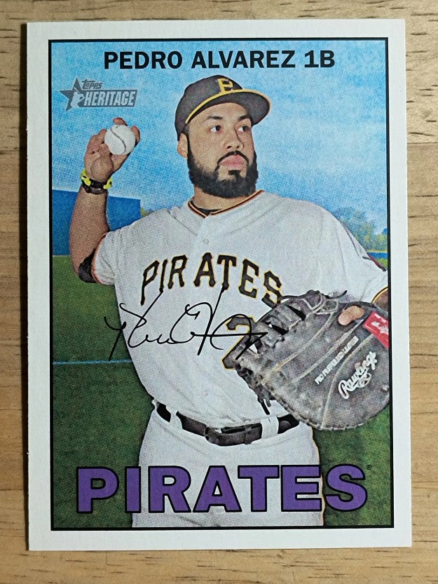 2016 Topps Heritage #480 Pedro Alvarez SP