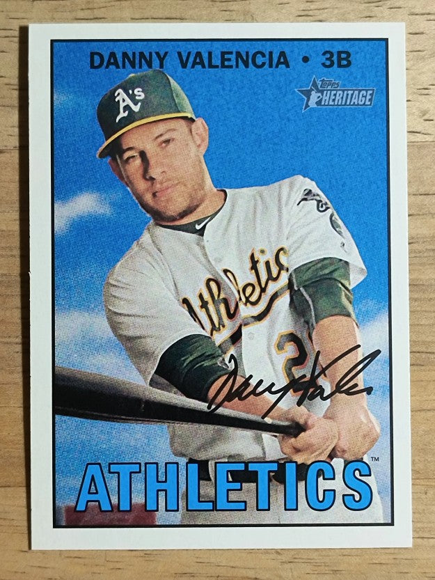 2016 Topps Heritage #504 Danny Valencia