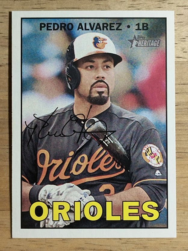 2016 Topps Heritage #508 Pedro Alvarez