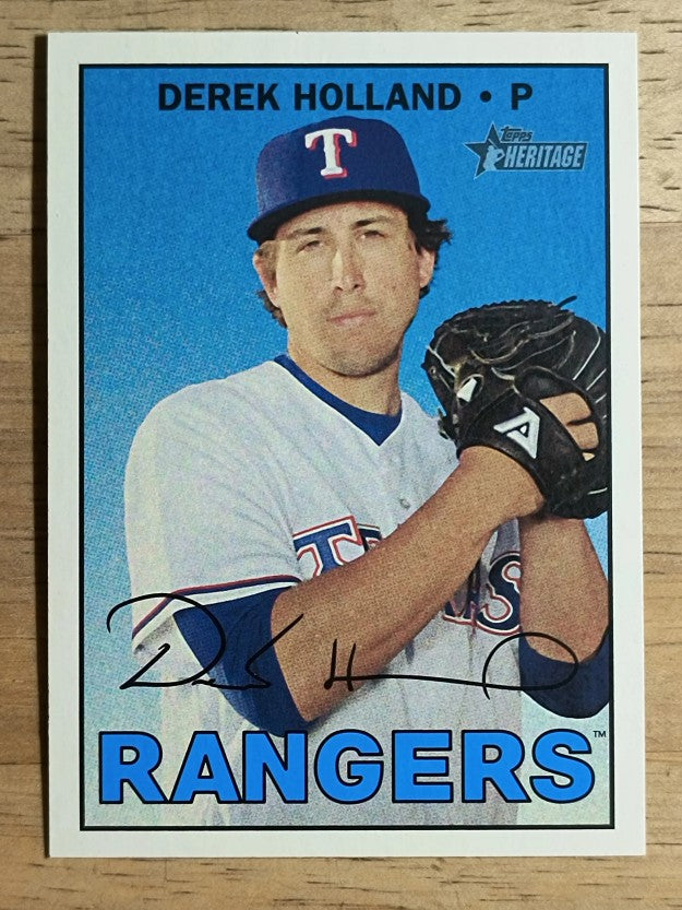2016 Topps Heritage #509 Derek Holland