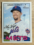 2016 Topps Heritage #523 Logan Verrett