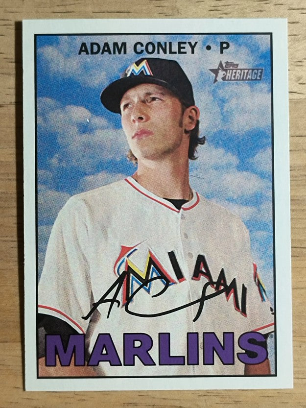 2016 Topps Heritage #533 Adam Conley