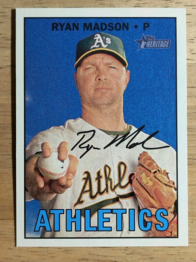 2016 Topps Heritage #536 Ryan Madson