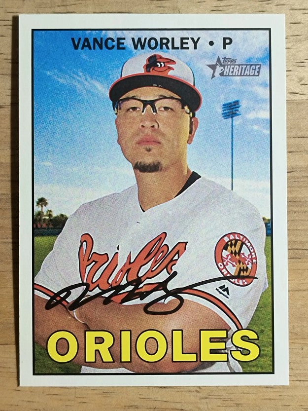 2016 Topps Heritage #539 Vance Worley
