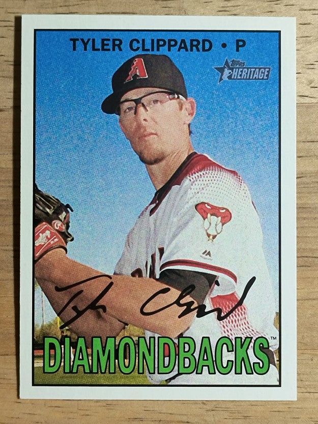 2016 Topps Heritage #551 Tyler Clippard