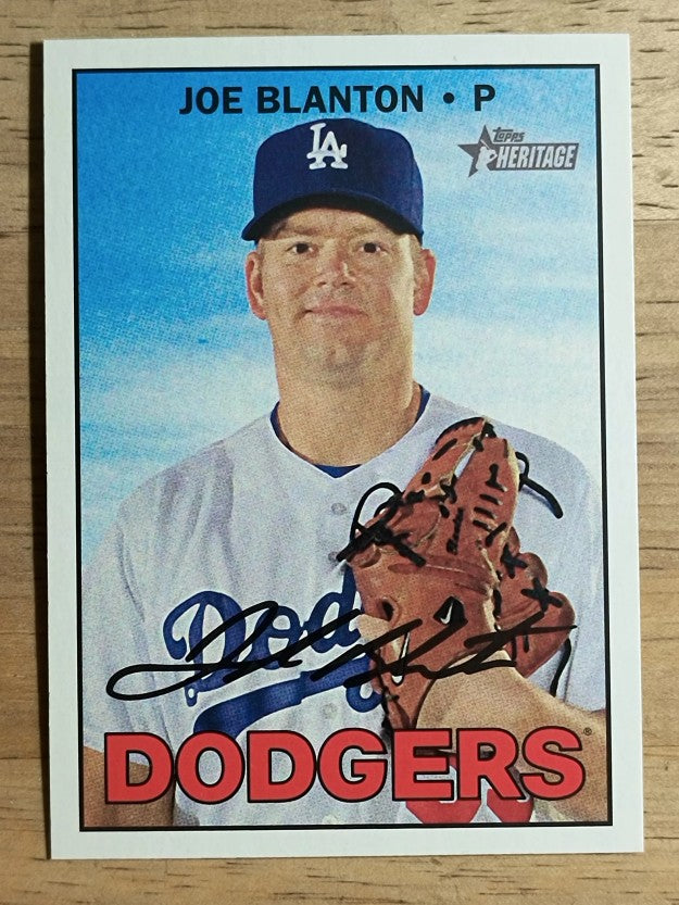 2016 Topps Heritage #553 Joe Blanton
