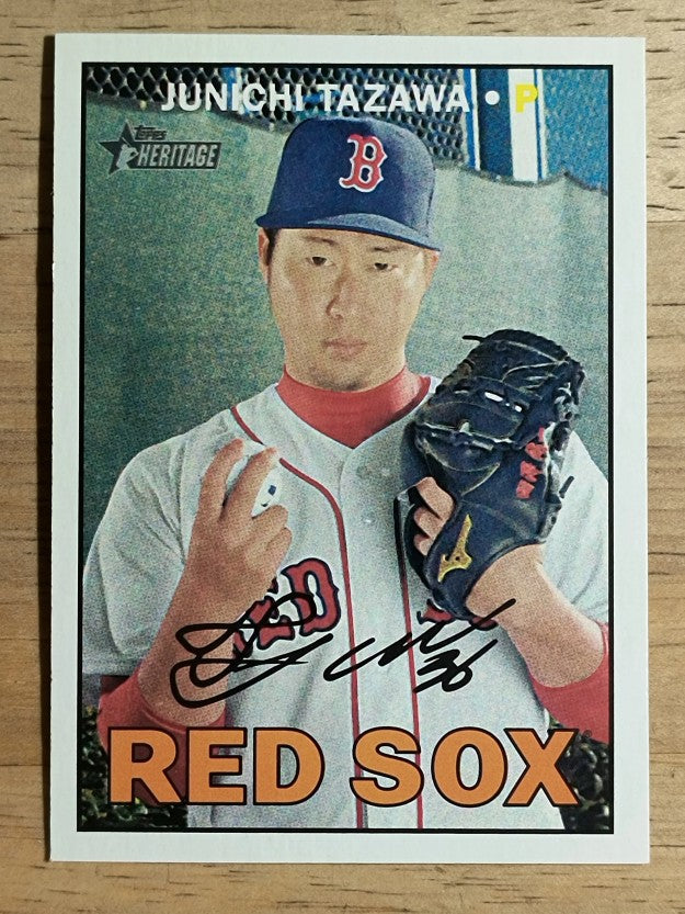 2016 Topps Heritage #615 Junichi Tazawa