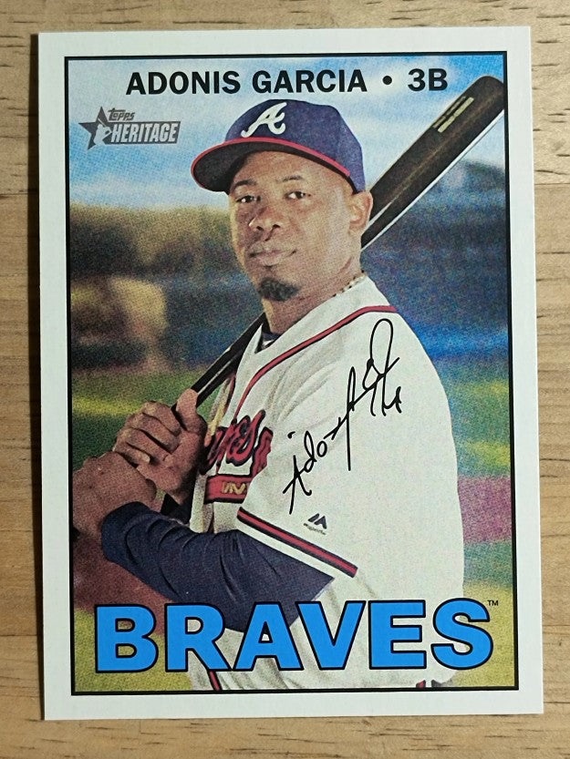 2016 Topps Heritage #616 Adonis Garcia