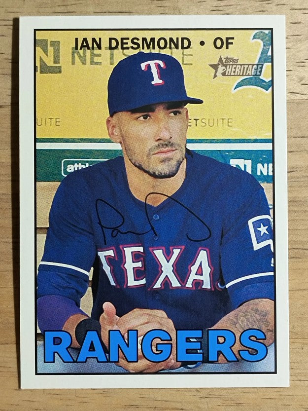 2016 Topps Heritage #624 Ian Desmond