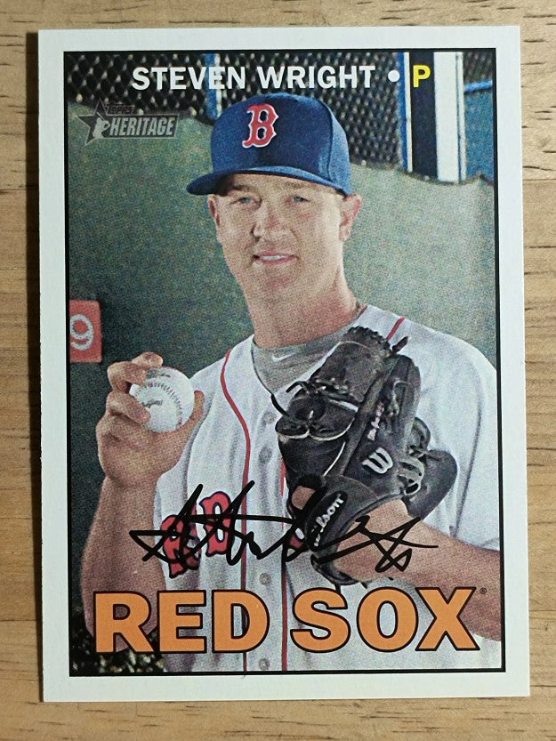 2016 Topps Heritage #653A Steven Wright