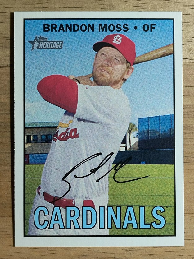 2016 Topps Heritage #676 Brandon Moss