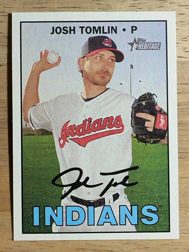 2016 Topps Heritage #679 Josh Tomlin