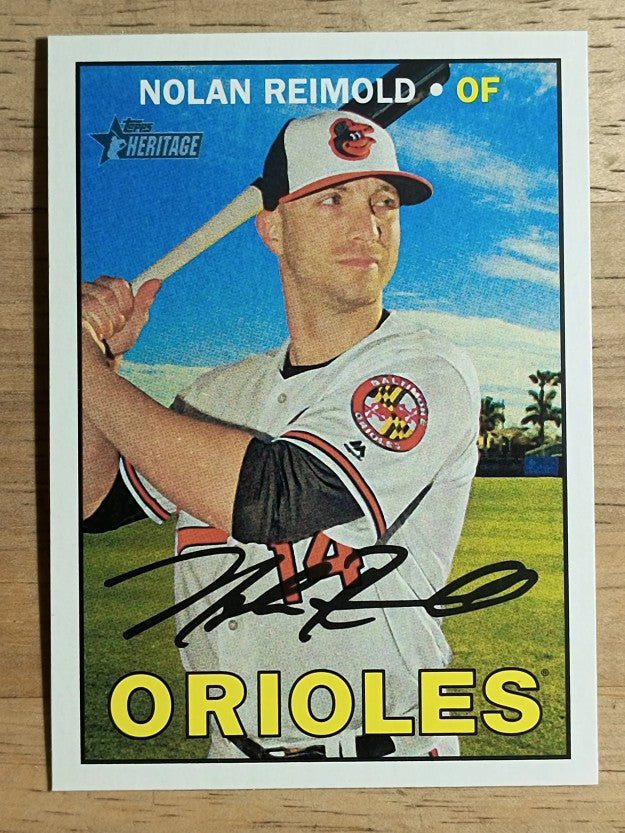 2016 Topps Heritage #684 Nolan Reimold