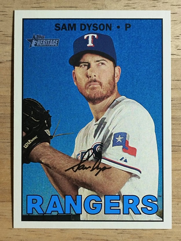 2016 Topps Heritage #689 Sam Dyson