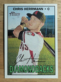 2016 Topps Heritage #695 Chris Herrmann