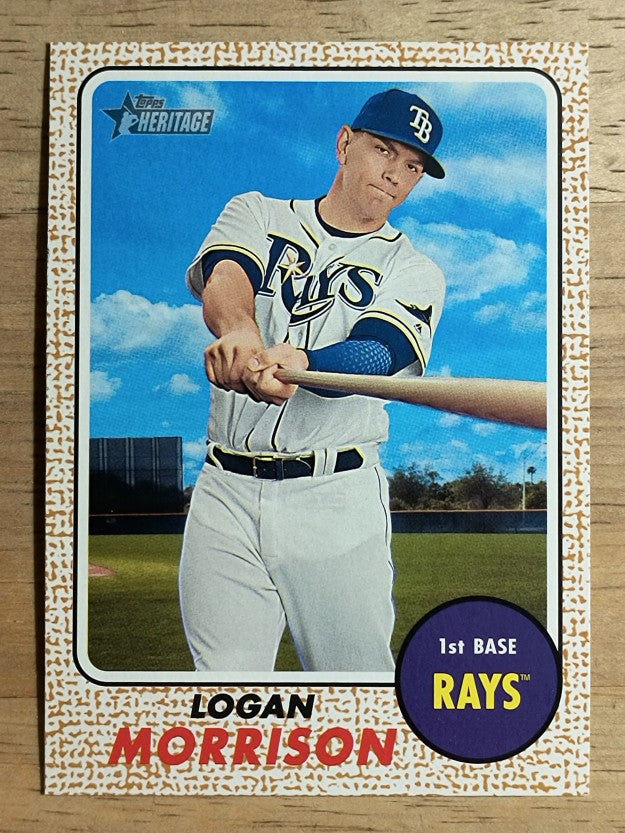 2017 Topps Heritage #15 Logan Morrison