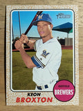 2017 Topps Heritage #22 Keon Broxton