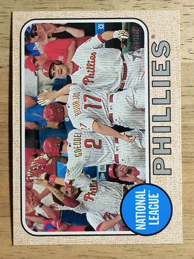 2017 Topps Heritage #38 Philadelphia Phillies TC